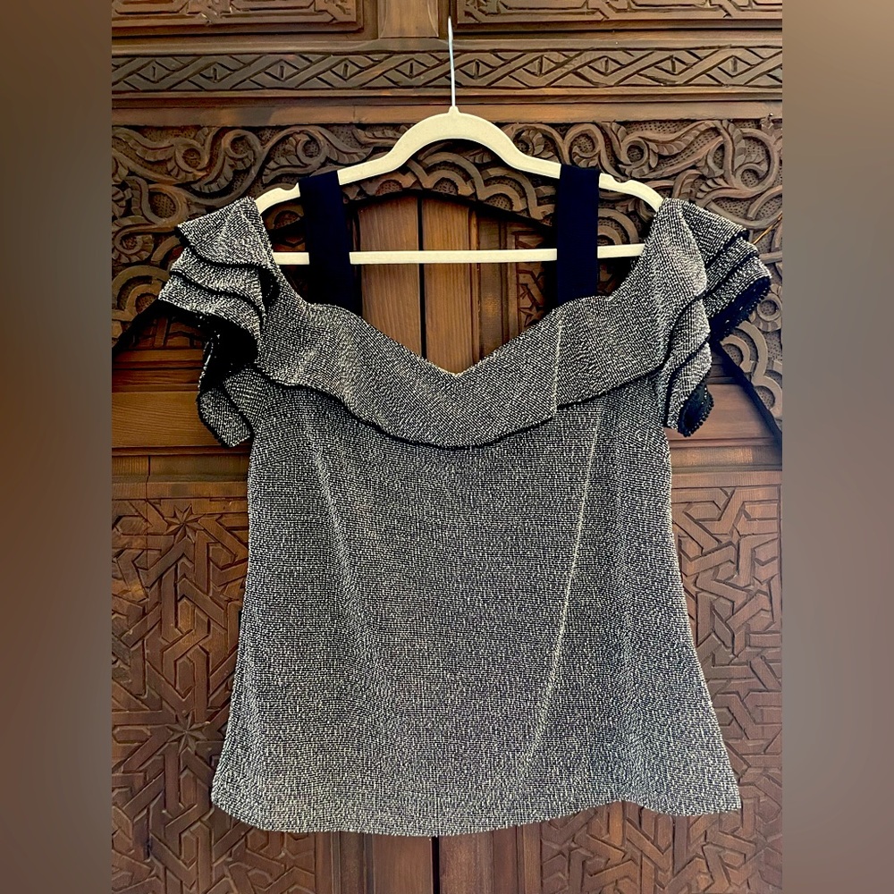 Banana republic off the shoulder blouse